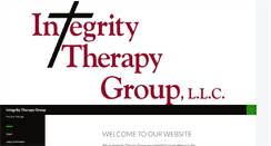 Desktop Screenshot of integritytherapygroup.com